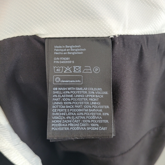 H&M Shift Dress Black Size 10 - Picture 5 of 6